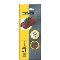 Flexovit 1/3 Sanding Sheets Coarse Grade 50 Unpunched
Flexovit 1/3 Sanding Sheets Coarse Grade 50 Unpunched