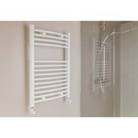 White Straight Heated Towel Rail - 750 x 500mm
White Straight Heated Towel Rail - 750 x 500mm