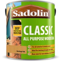 Sadolin Classic Heritage Oak Woodstain - 2.5L
Sadolin Classic Heritage Oak Woodstain - 2.5L