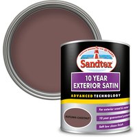 Sandtex Exterior 10 Year Satin Paint - Autumn Chestnut - 750ml
Sandtex Exterior 10 Year Satin Paint - Autumn Chestnut - 750ml