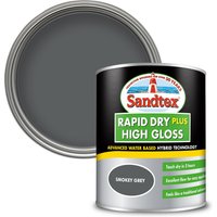 Sandtex Rapid Dry Gloss Paint - Smoky Grey - 750ml
Sandtex Rapid Dry Gloss Paint - Smoky Grey - 750ml