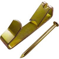 Large Heavy Duty Picture Hooks - Brass - 2 Pack
Large Heavy Duty Picture Hooks - Brass - 2 Pack