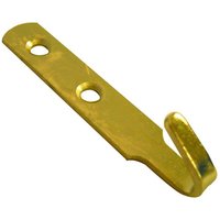 Large J Picture Hooks - Brass - 2 Pack
Large J Picture Hooks - Brass - 2 Pack