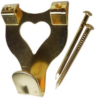 Large Brass Picture Hooks - 3 Pack
Large Brass Picture Hooks - 3 Pack