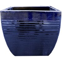 Helix Square Planter in Blue - 35cm
Helix Square Planter in Blue - 35cm