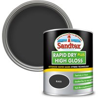 Sandtex Rapid Dry Gloss Paint - Black - 750ml
Sandtex Rapid Dry Gloss Paint - Black - 750ml