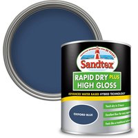 Sandtex Rapid Dry Gloss Paint - Oxford Blue - 750ml
Sandtex Rapid Dry Gloss Paint - Oxford Blue - 750ml