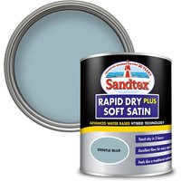 Sandtex Rapid Dry Satin Paint - Gentle Blue - 750ml
Sandtex Rapid Dry Satin Paint - Gentle Blue - 750ml
