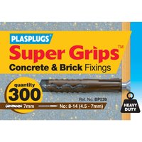 Plasplugs Bulk Brown Fixings x 300
Plasplugs Bulk Brown Fixings x 300