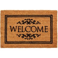 Stencilled Welcome Coir Doormat 
Stencilled Welcome Coir Doormat
