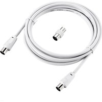 Ross Coaxial Aerial Cable 1.5m White
Ross Coaxial Aerial Cable 1.5m White