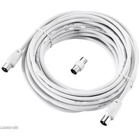 Ross Coaxial Aerial Cable 10m White
Ross Coaxial Aerial Cable 10m White