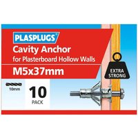 Plasplugs Cavity Anchor M5 x 10
Plasplugs Cavity Anchor M5 x 10