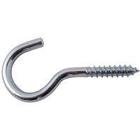 Zinc Screw Eye - 100mm
Zinc Screw Eye - 100mm