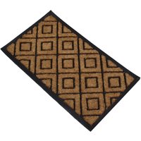 Check Rubber Coir Doormat 40x70cm
Check Rubber Coir Doormat 40x70cm