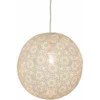 Lacey Metal Easy Fit Pendant Light Shade - Cream
Lacey Metal Easy Fit Pendant Light Shade - Cream