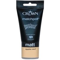 Crown Breatheasy Egyptian Sand - Matt Emulsion Paint - 40ml Tester
Crown Breatheasy Egyptian Sand - Matt Emulsion Paint - 40ml Tester