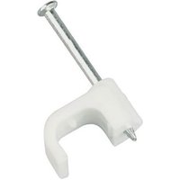 Masterplug Flat Cable Clips 0.75mm White 20 Pack
Masterplug Flat Cable Clips 0.75mm White 20 Pack