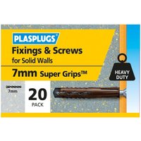 Plasplugs Brown Plugs & Screws x 20
Plasplugs Brown Plugs & Screws x 20