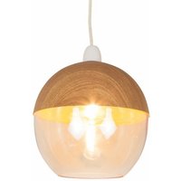 Hope Easy Fit Pendant Light Shade - Wood and Glass
Hope Easy Fit Pendant Light Shade - Wood and Glass