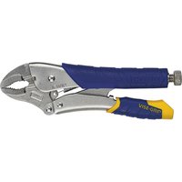 Irwin Vise-Grip Fast Release Curved Jaw Locking Pliers with Wire Cutter - 250mm
Irwin Vise-Grip Fast Release Curved Jaw Locking Pliers with Wire Cutter - 250mm