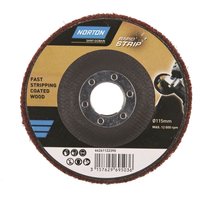 Norton Rapid Strip Paint & Varnish Abrasive Disc - 115mm
Norton Rapid Strip Paint & Varnish Abrasive Disc - 115mm