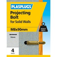 Projecting Bolt M8 X 90mm 4 Pk
Projecting Bolt M8 X 90mm 4 Pk