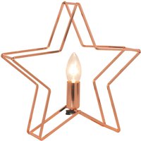 Etoile Metal Table Lamp - Copper