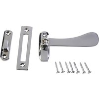 Victorian Hook Plate Window Fastener - Polished Chrome
Victorian Hook Plate Window Fastener - Polished Chrome