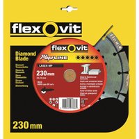 Flexovit Megaline Multi-Purpose Segmented Diamond Blade - 230mm
Flexovit Megaline Multi-Purpose Segmented Diamond Blade - 230mm