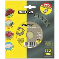 Flexovit PRO Continuous Rim Turbo Diamond Blade - 115mm
Flexovit PRO Continuous Rim Turbo Diamond Blade - 115mm