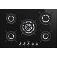 Smeg PV375CN 5 Burner Gas on Glass Hob - 75cm
Smeg PV375CN 5 Burner Gas on Glass Hob - 75cm