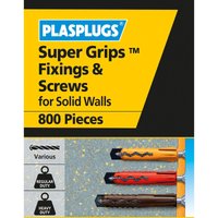 Plasplugs Wall Plugs Mixed Bulk x 800
Plasplugs Wall Plugs Mixed Bulk x 800