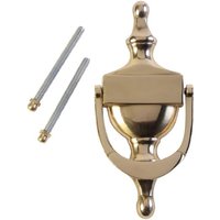 Victorian Door Knocker - Polished Brass
Victorian Door Knocker - Polished Brass