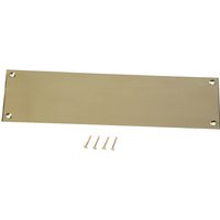 Victorian Polished Brass Push Plate - 300 x 75mm
Victorian Polished Brass Push Plate - 300 x 75mm