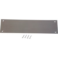 Stainless Steel Push Plate - 300 x 75mm 
Stainless Steel Push Plate - 300 x 75mm