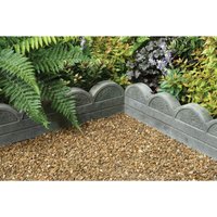 Stylish Stone Wave Top Edging 600mm - Grey
Stylish Stone Wave Top Edging 600mm - Grey