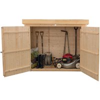 Forest Garden Wooden Large Shiplap Pent Outdoor Store 
Forest Garden Wooden Large Shiplap Pent Outdoor Store