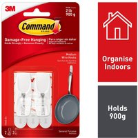 Command Medium Wire Toggle Hooks
Command Medium Wire Toggle Hooks