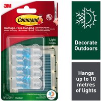 Command Outdoor Decoration Light Clips Value Pack
Command Outdoor Decoration Light Clips Value Pack