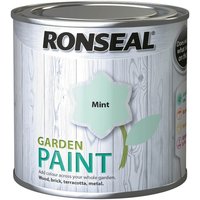 Ronseal Garden Paint 250ml - Mint
Ronseal Garden Paint 250ml - Mint