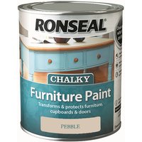 Ronseal Chalk Paint Pebble - 750ml 
Ronseal Chalk Paint Pebble - 750ml