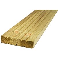 Softwood Deck Board - 28 x 144mm x 2.4m - Green
Softwood Deck Board - 28 x 144mm x 2.4m - Green