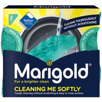Marigold Cleaning Me Softly Scourers - Pack of 2 
Marigold Cleaning Me Softly Scourers - Pack of 2