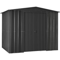 8x5ft Lotus Metal Shed Solid Anthracite Grey
8x5ft Lotus Metal Shed Solid Anthracite Grey
