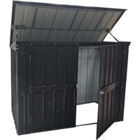 Lotus 5x3ft Metal Bin Store - Anthracite Grey
Lotus 5x3ft Metal Bin Store - Anthracite Grey
