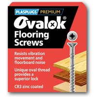 Ovalok Floor Screw - 4.5 x 55mm - 50 Pack
Ovalok Floor Screw - 4.5 x 55mm - 50 Pack