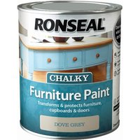 Ronseal Chalk Paint Dove Grey - 750ml
Ronseal Chalk Paint Dove Grey - 750ml