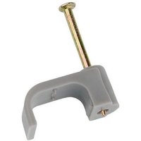 Masterplug Twin & Earth Cable Clips 6mm Grey 20 Pack
Masterplug Twin & Earth Cable Clips 6mm Grey 20 Pack
