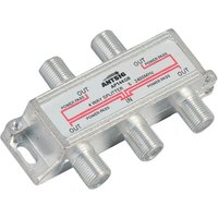 Antsig 4 Way Satellite TV Splitter Female
Antsig 4 Way Satellite TV Splitter Female